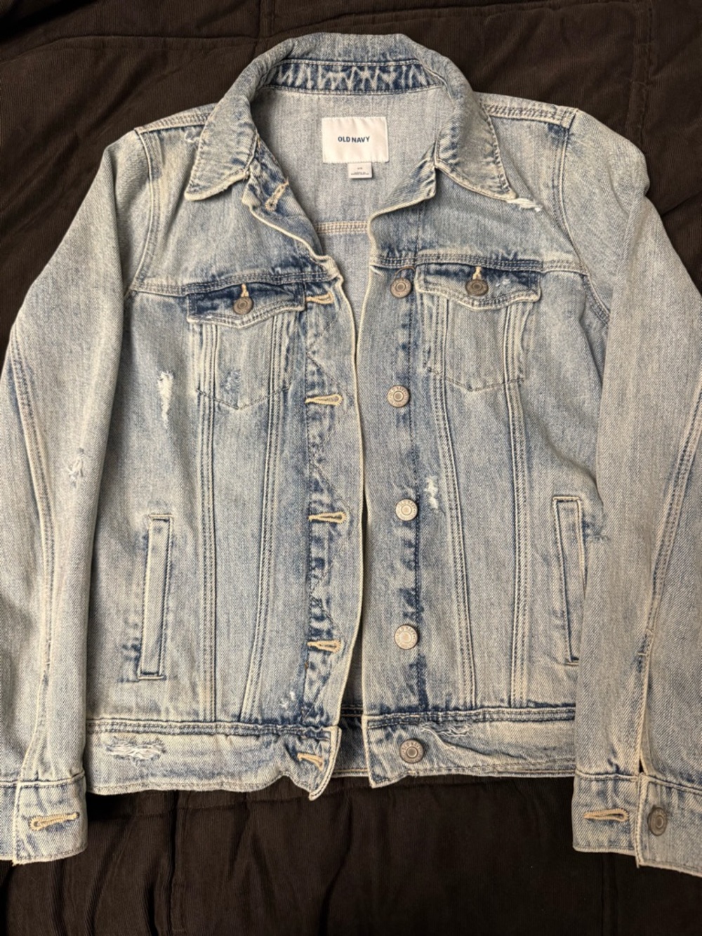 Old Navy Light Wash Denim Jacket - Pale Blue